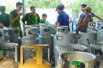 Nhiều vỏ bình gas 'một đi không trở lại'